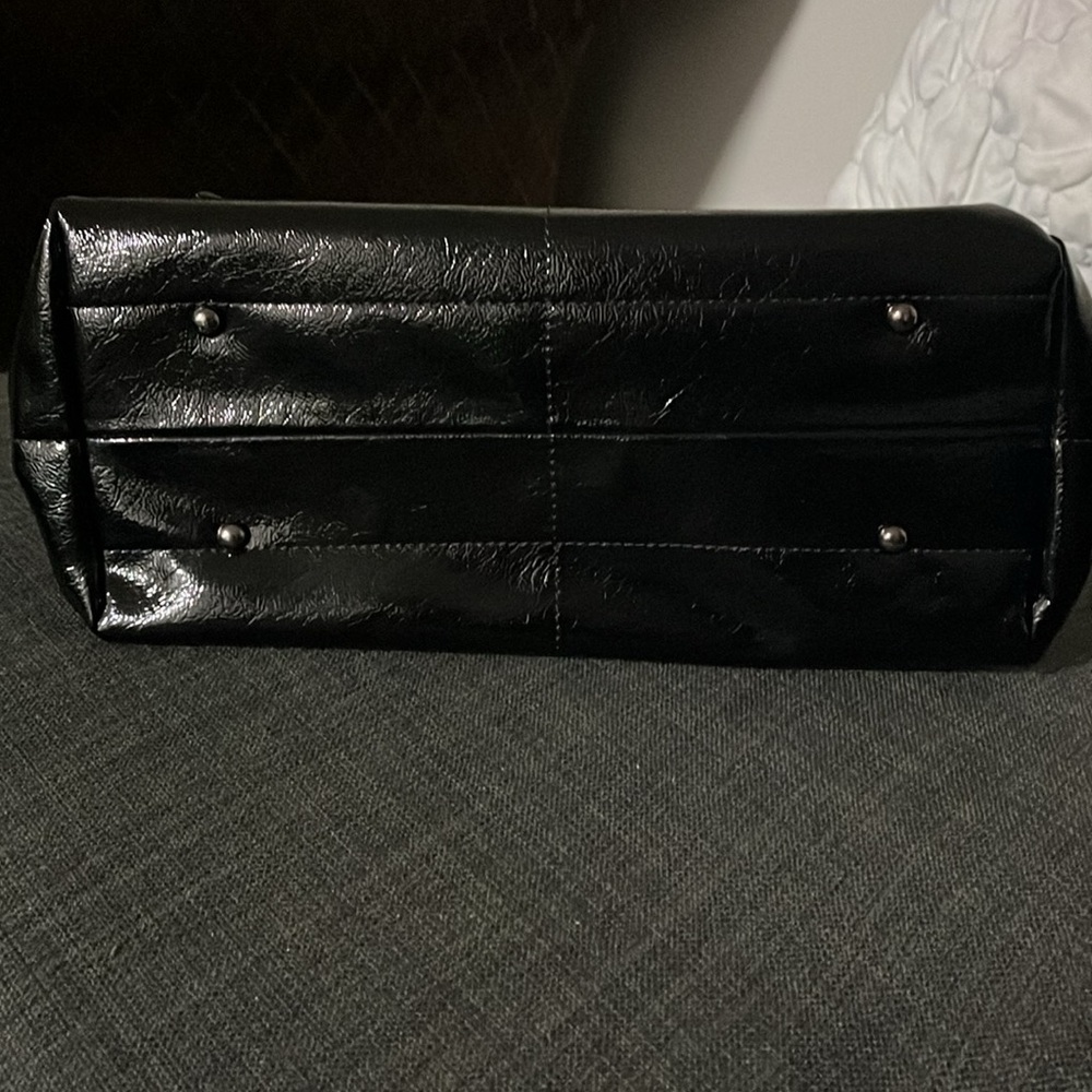 House of Harlow Patent Vegan Leather Bag - Picture 6 of 9